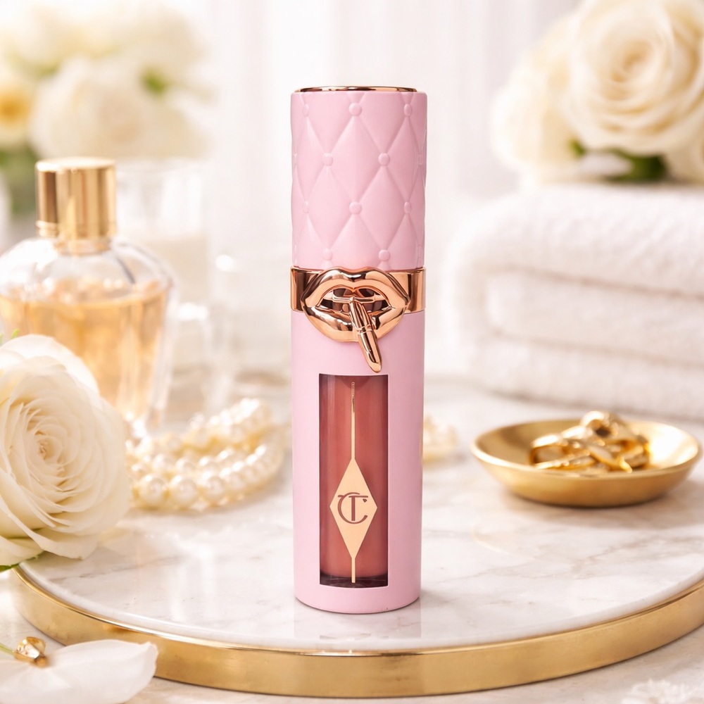 Charlotte Tilbury Pillow Talk Big Lip Plumpgasm Lip Gloss Fair/Medium Pink Nude